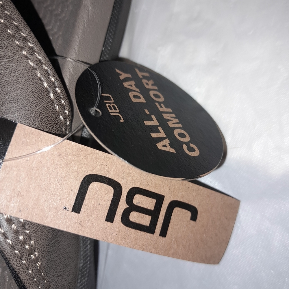 New Men's JBU Milo Comfort Slip On Thong Sandal In Brown NWT Size 11M - Picture 10 of 15